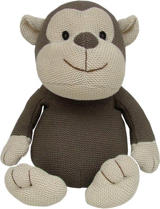 Katoenen knuffel aap klein | bol.com