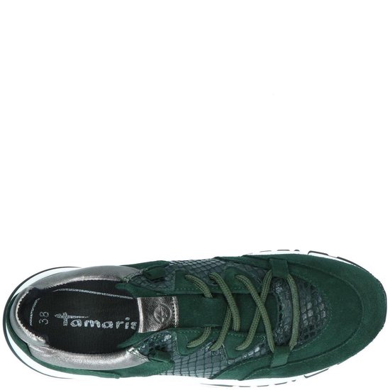 Moschino teddy dames sneakers zwart/groen vind je in Sneakerstad