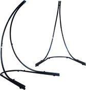 Bol.com Tot 150kg: Metalen Hangstoel Standaard - 210cm Hangstoel Frame Metaal - Balkon Terras Tuin Houder aanbieding