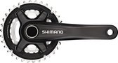 Shimano MTB FC-MT700-B Crankset 2x11-speed, 34-24 tanden Outboard, black Pedaalarmlengte 170mm
