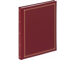 Walther SK-124-R Monza - Zelfklevend album - Formaat 26 x 30 cm - Rood