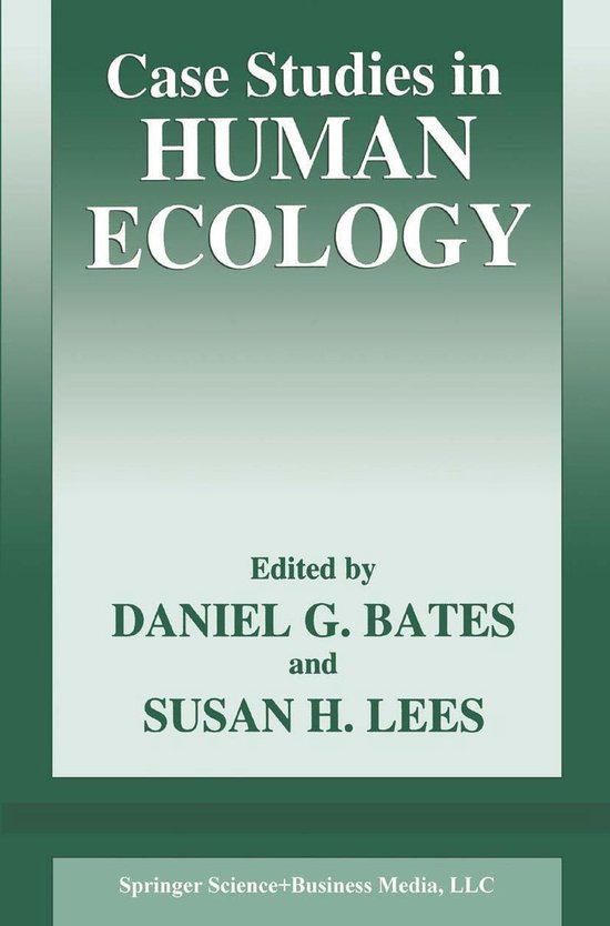 Case Studies in Human Ecology - cover