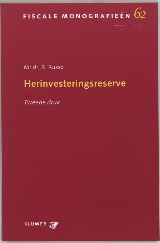 Herinvesteringsreserve - cover