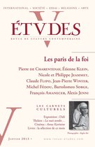 Revue Etudes - Etudes Janvier 2013