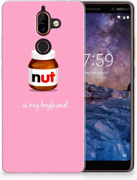 Chemicus Miles Geven Nokia 7 Plus Uniek TPU Hoesje Nut Boyfriend | bol.com