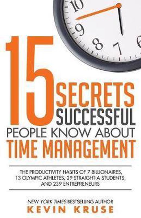 15 Secrets Successful People Know About Time Management - cover