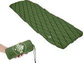 Lumaland - Slaapmat - Isolerende opblaasbare campingmat - Outdoor/Camping - 188 x60 x 6 cm - Groen