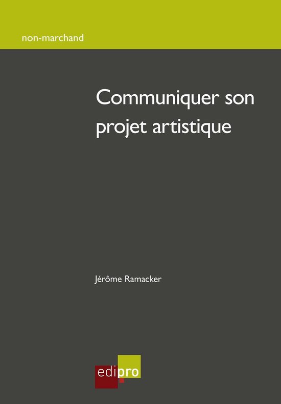 Communiquer son projet artistique - cover