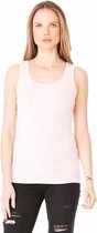 Dames tanktop lichtroze L (40)