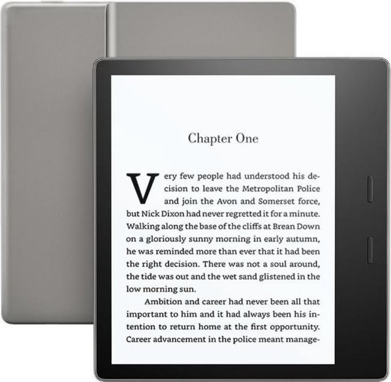 Boven hoofd en schouder Bederven Goneryl Kindle Oasis 9e Gen. 8GB Grijs - E-Reader | bol.com