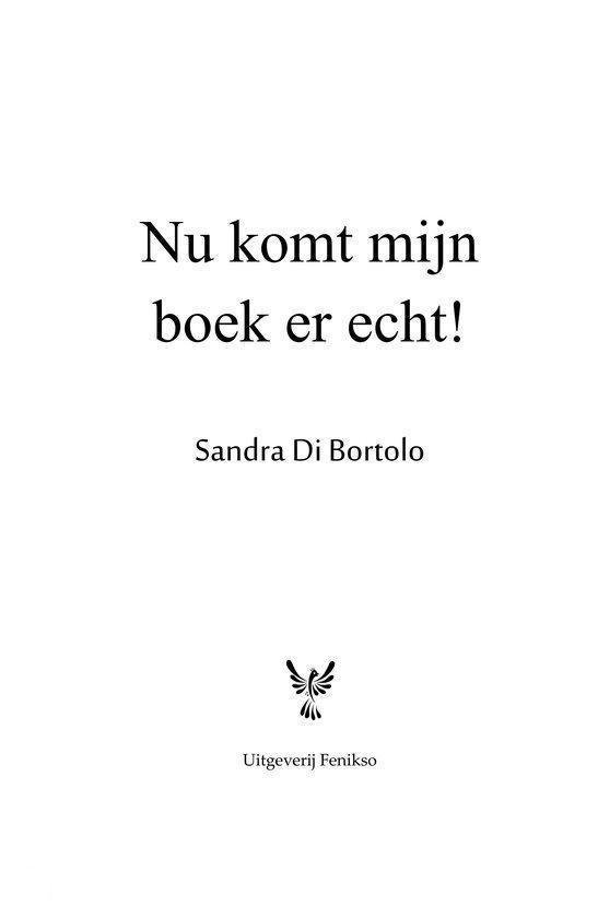 Nu komt mijn boek er echt!