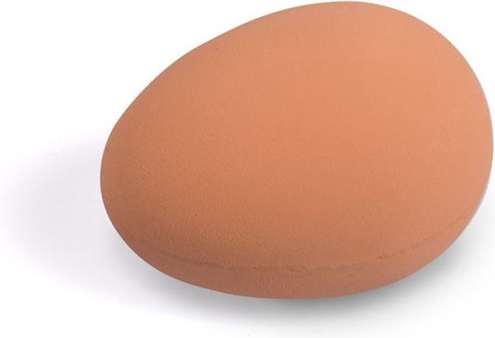 Nep kippen eieren - rubber ei - bruin | bol.com