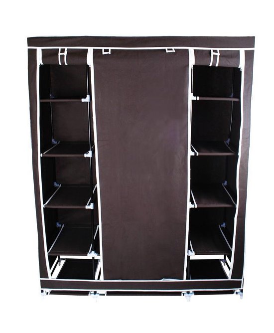 Armoire pliable XL Grande armoire en tissu Armoire à vêtements Armoire Armoire à...