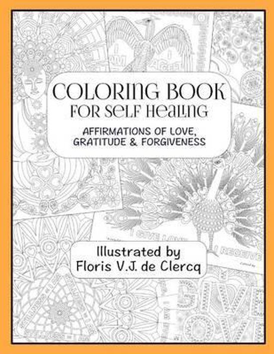 Coloring Book for Self Healing- Coloring Book For Self Heali ... - cover