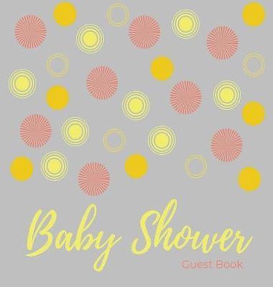 Baby shower guest book (Hardcover) - cover
