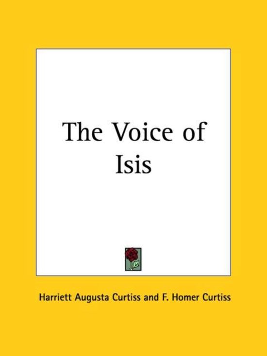 The Voice of Isis - 1913