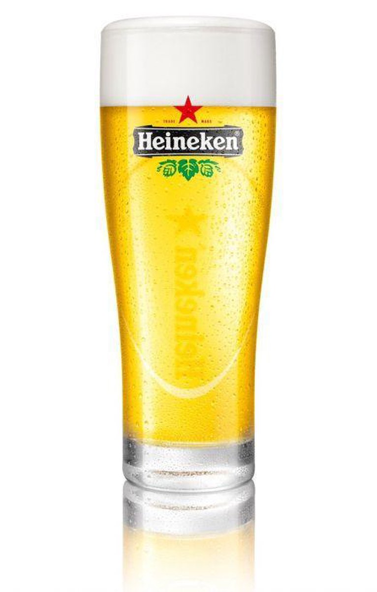 Heineken Ellipse glas - 250ML - 24 stuks - Heineken