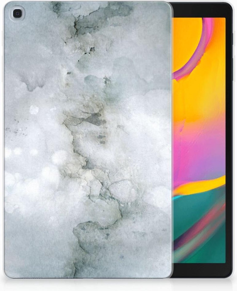 Tablethoes Samsung Galaxy Tab A 10.1 (2019) Painting Grey