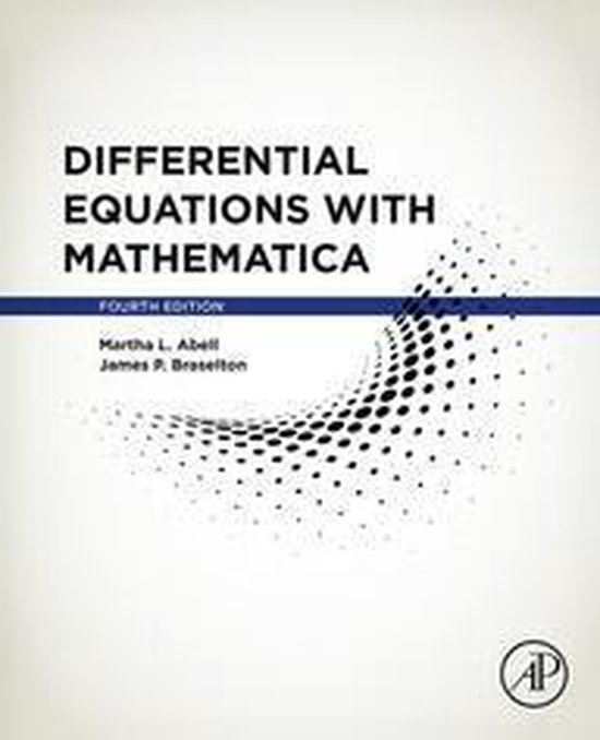 Differential Equations with Mathematica - cover