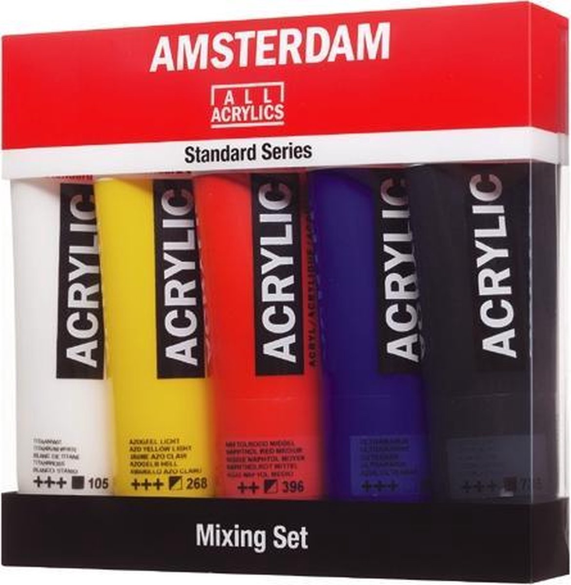 Peinture acrylique Amsterdam Standard 5 tubes 120ml "Mixing" | bol.com