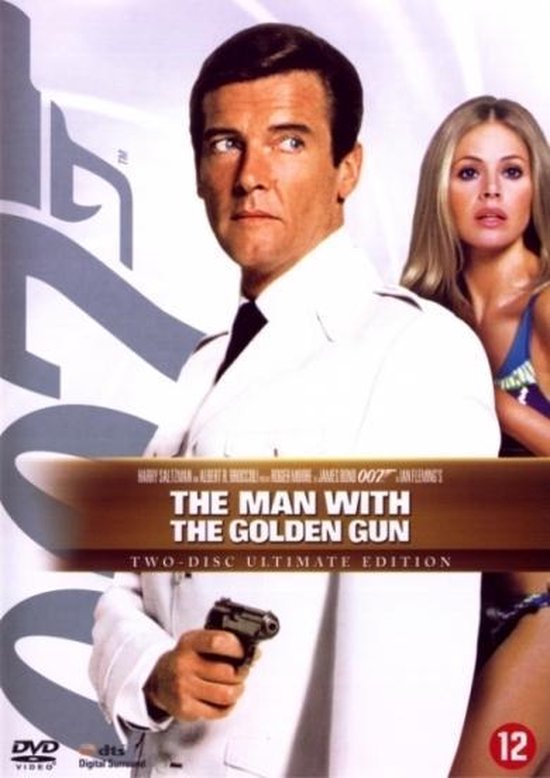 Cover van de film 'James Bond -  Man With The Golden Gun'