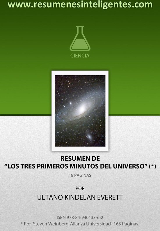 Resumen de los Tres Primeros Minutos del Universo de Steven Weinberg