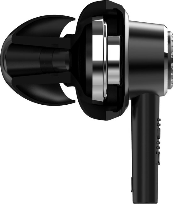 UiiSii GT900 oortjes Zwart - Aluminium In Ear oordopjes met draad en microfoon - UiiSii