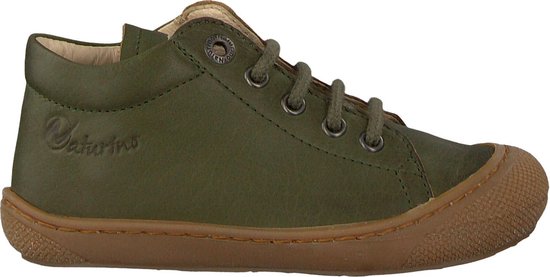 NATURINO Jongens Babyschoenen Cocoon - Groen - Maat 21 | bol.com