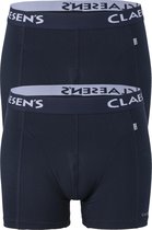 Claesen's Boxers (2-pack) - blauw -  Maat S