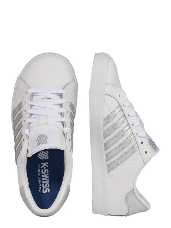 bol.com | K-Swiss - Belmont So - Sneaker laag sportief - Dames - Maat 36 -  Wit - 179 -White/Gray...