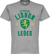 Sporting Lissabon Established T-Shirt - Grijs - S