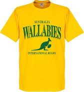 Australië Wallabies Rugby T-shirt - Geel - Kinderen - 104