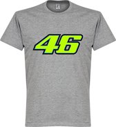 Valentino Rossi 46 T-Shirt - Grijs - XXXL