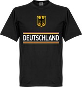 Duitsland Team T-Shirt - Zwart - Kinderen - 128