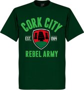 Cork City Established T-Shirt - Donker Groen - XL