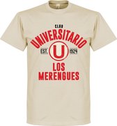 Universitario Established T-Shirt - Creme - XL