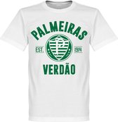 Palmeiras Established T-Shirt - Wit - XXXXL