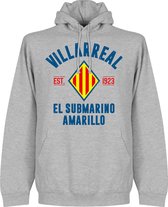 Villarreal Established Hooded Sweater - Grijs - M