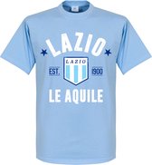 Lazio Roma Established T-Shirt - Lichtblauw - S