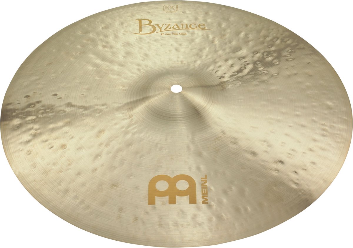 Meinl Byzance Medium Thin Crash 18", B18JMTC, Jazz Finish - Crash bekken