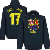 Barcelona Griezmann 17 Gaudi Logo Hoodie - Navy - S