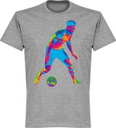 Sancho Psychoactive T-Shirt - Grijs - S