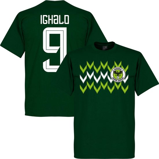 Nigeria Pattern Ighalo 9 Team T-Shirt