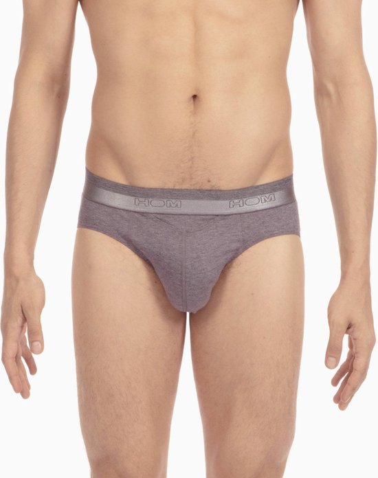 HOM Classic mini briefs (1-pack) - heren mini slip - grijs - Maat: M