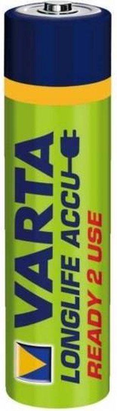 1x2 Varta Rechargeable Accu AAA Ready2Use NiMH 1000 MAh Micro - Foto 8