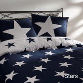 Day Dream Stars - dekbedovertrek - lits-jumeaux - 240 x 200/220 - Blauw