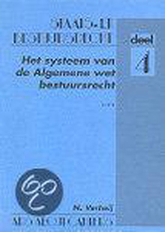 Het systeem van de algemene wet bestuursrecht - cover