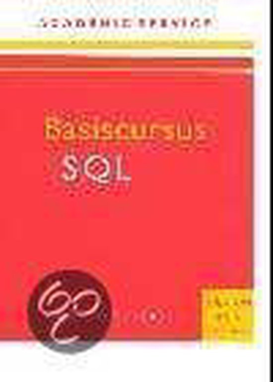 Cover van het boek 'Basiscursus SQL'