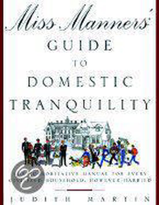 Miss Manners' Guide to Domestic Tranquility - cover