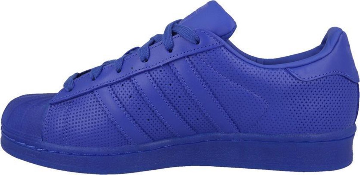 Goed opgeleid voordeel Gorgelen Adidas superstar adicolor blauw | bol.com